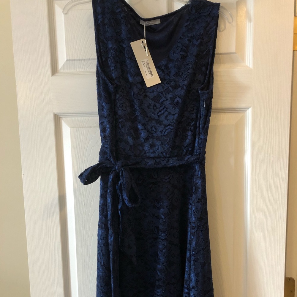 Navy blue sleeveless cocktail dress size XL